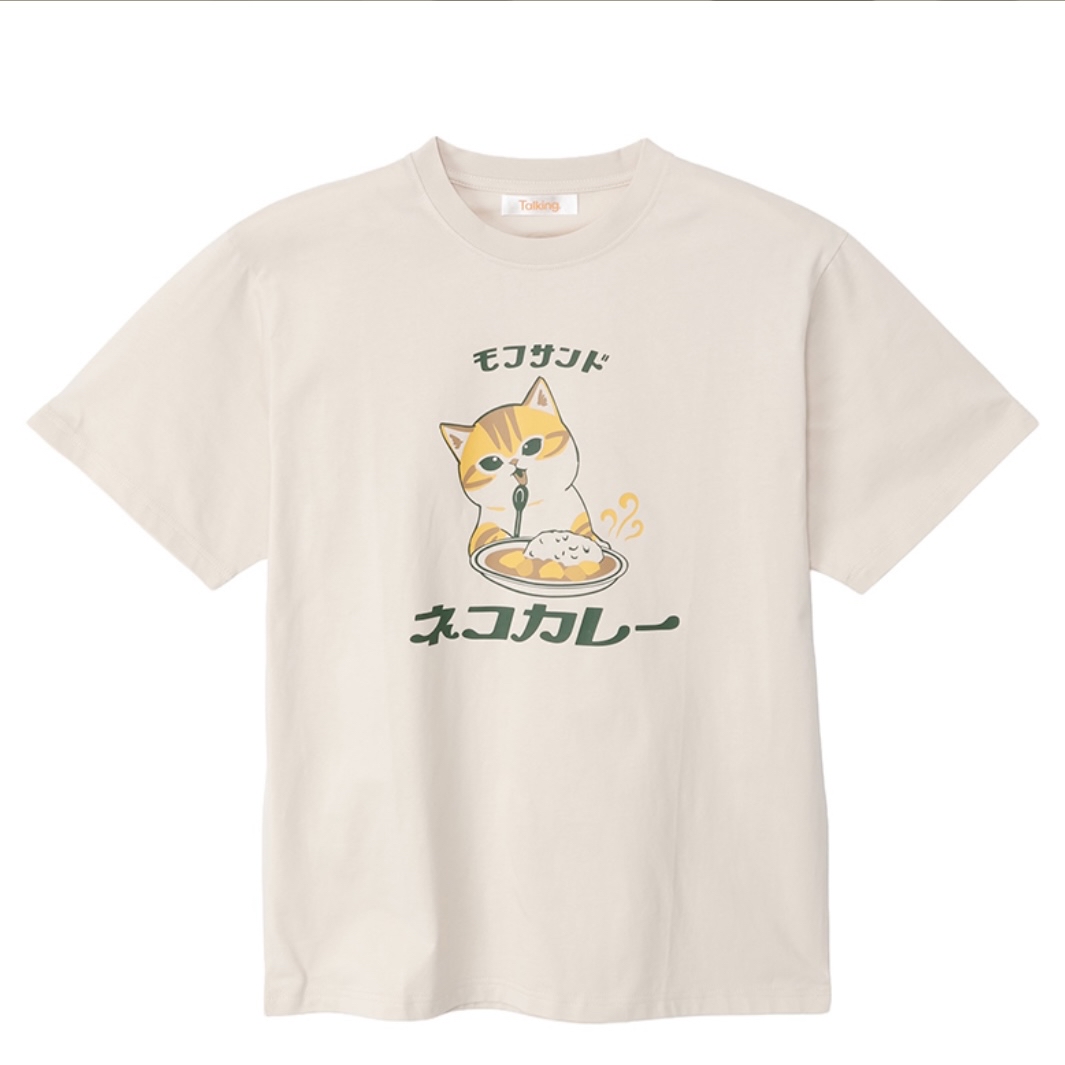 Mofusand 鯊魚貓 tee｜預訂