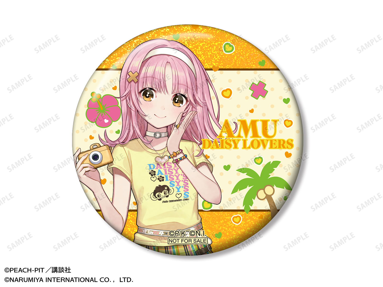 《Pre-Order》Hologram Can Badge｜守護甜心Shugo Chara! X Narumiya Characters (26SC96-P)