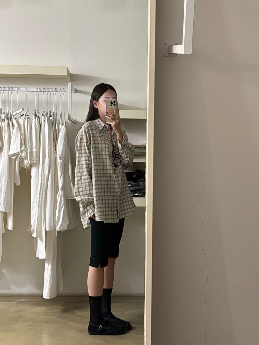 🇰🇷東大門女裝 | check shirt