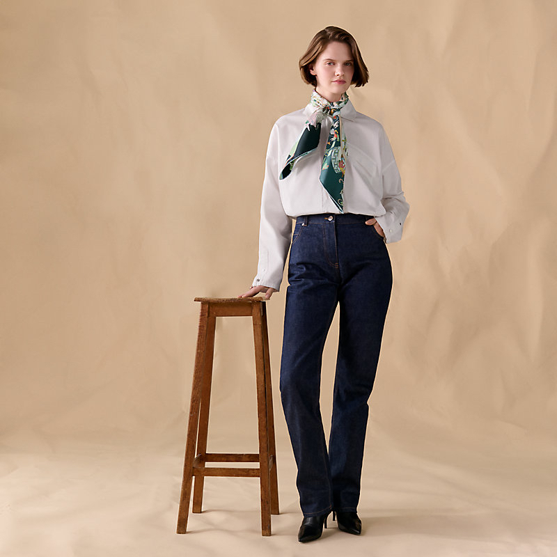 配貨價✨新款🆕Hermes silk in scarf 90 100%silk 有盒~