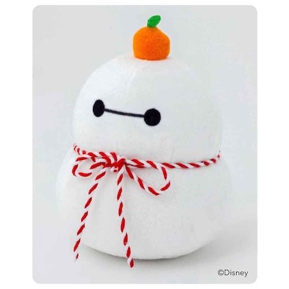 [現貨] [日本直送] BAYMAX 鏡餅毛公仔 約全長12cm {TF2605041}