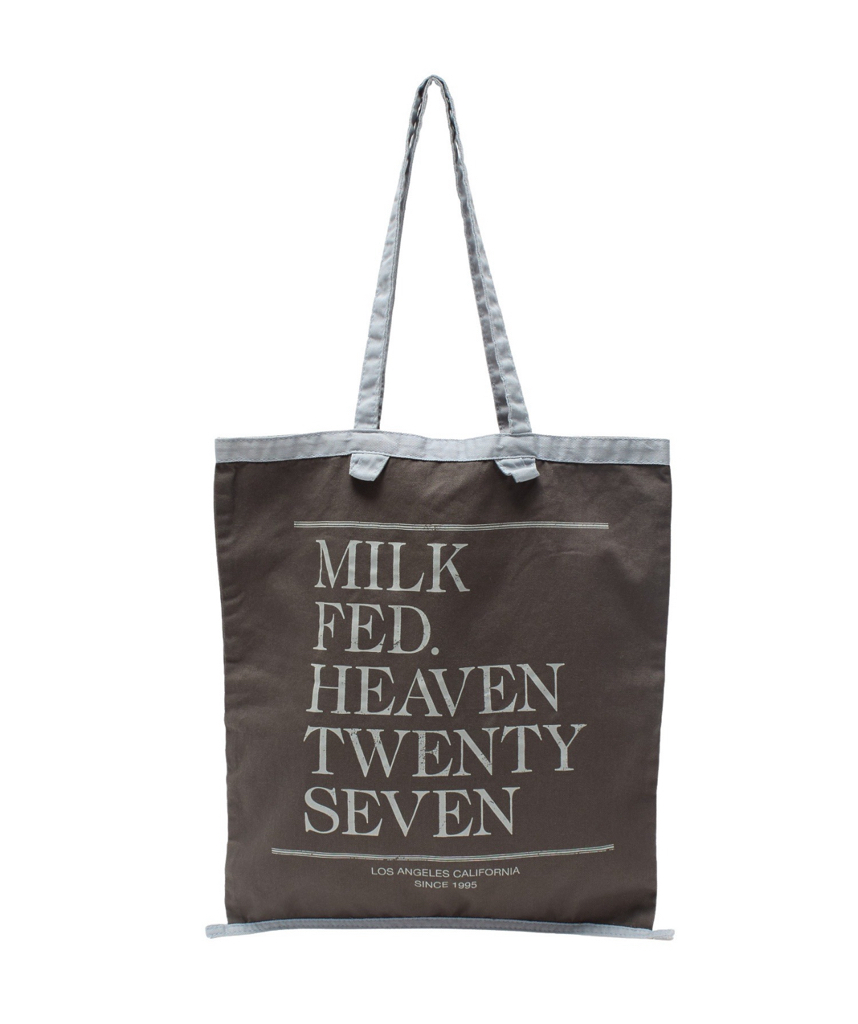 MILKFED. Logo tote bag