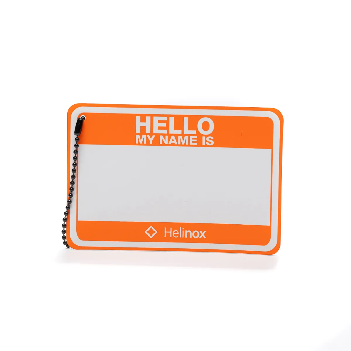 Helinox Hello my name is Patch 魔術貼膠面章