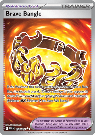 Pokemonn TCG Pitch Black - Brave Bangle-104/084