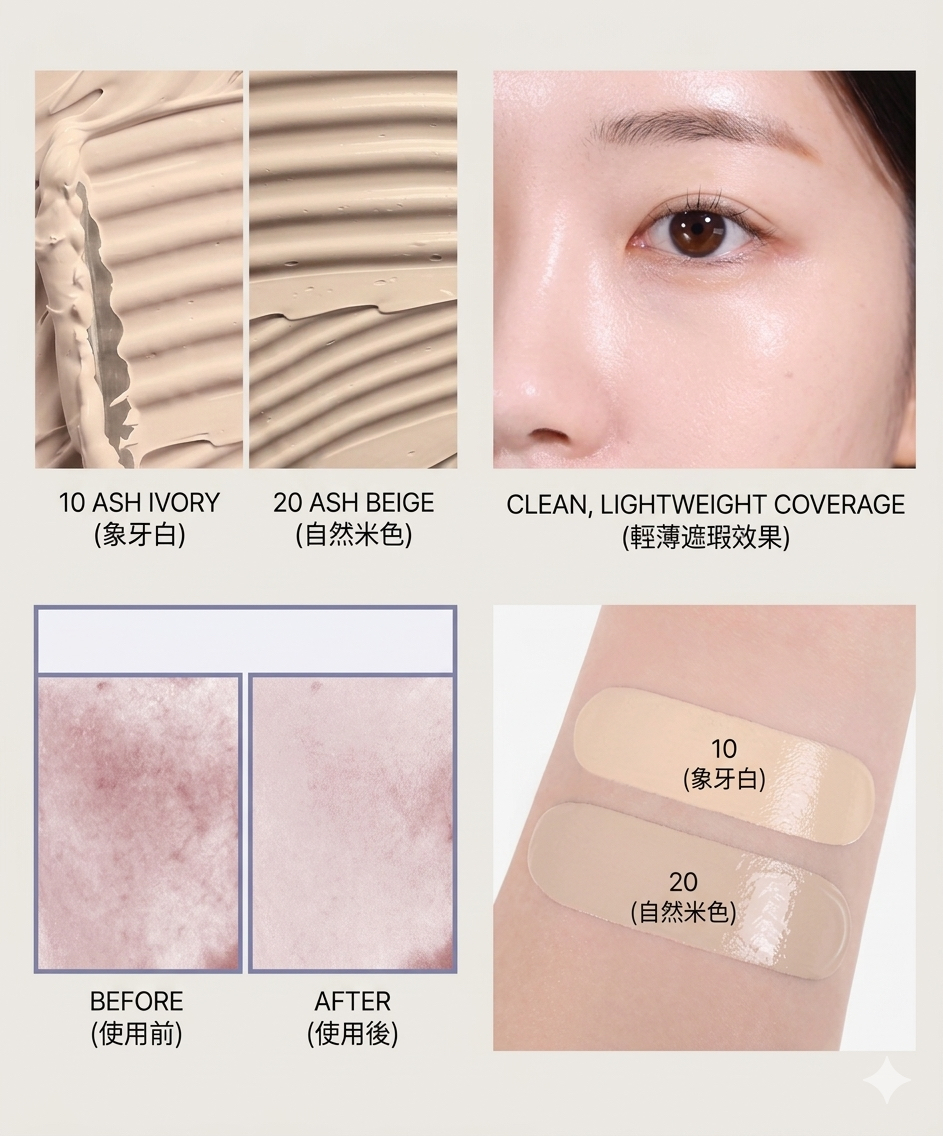 [韓國espoir] espoir x AESTURA 共同研發 BB Derma Cover BLEMISH BALM SPF50+ PA++++ 限時送AESTURA Cleansing Form 2x30g (預購商品）