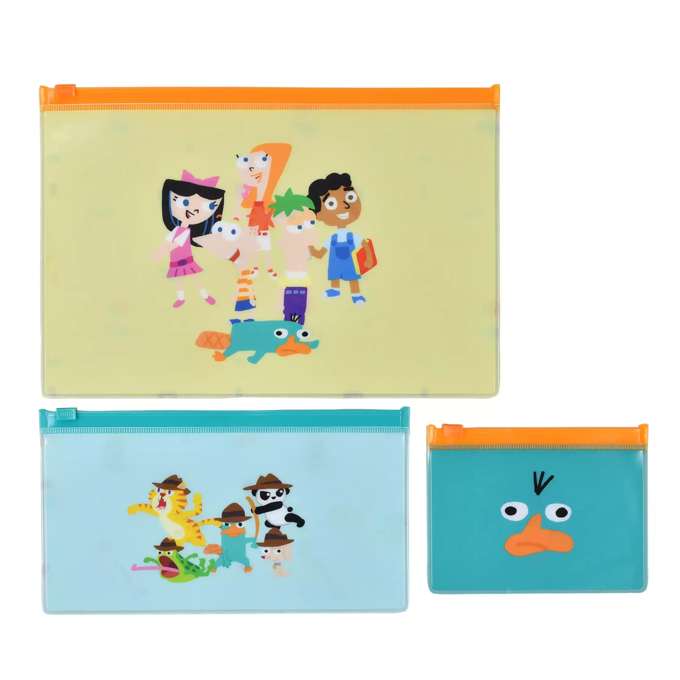 🌸 【預訂】Pouch Set - PHINEAS ＆ FERB