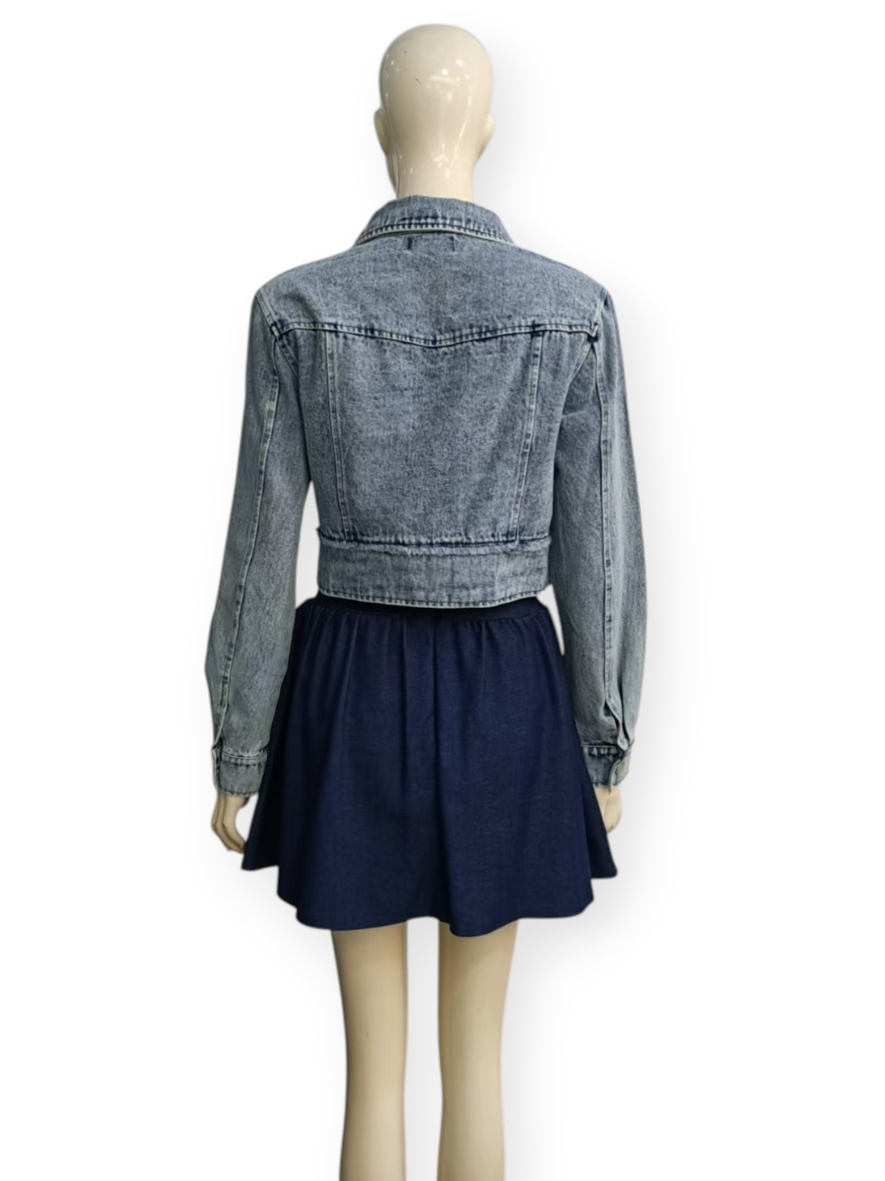 Crop Denim Jacket M246