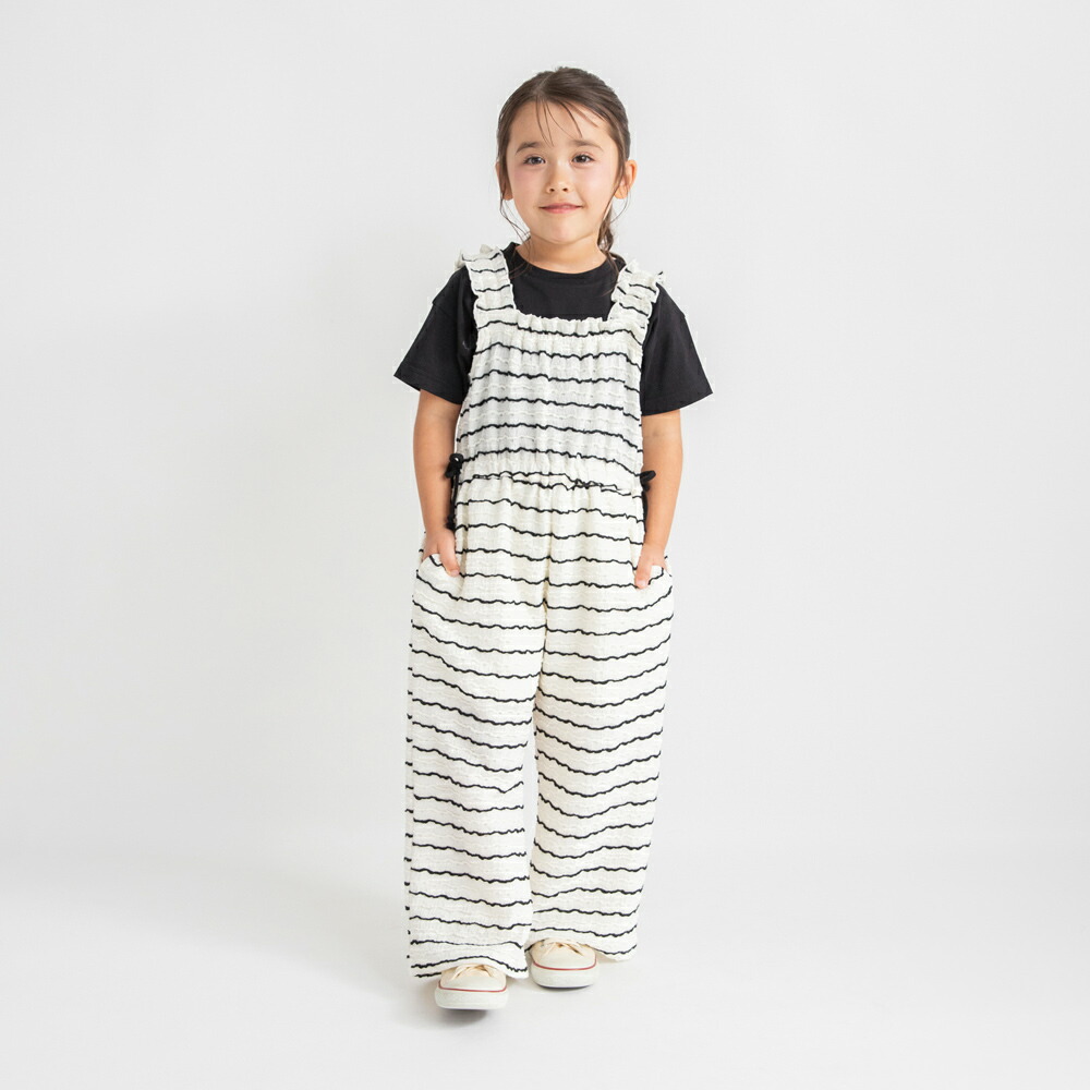 🆕【⭐訂購⭐】🇯🇵 日本直送 🌀女童提花連身褲 [2款選]🌀 [ELCA-0123][260414]