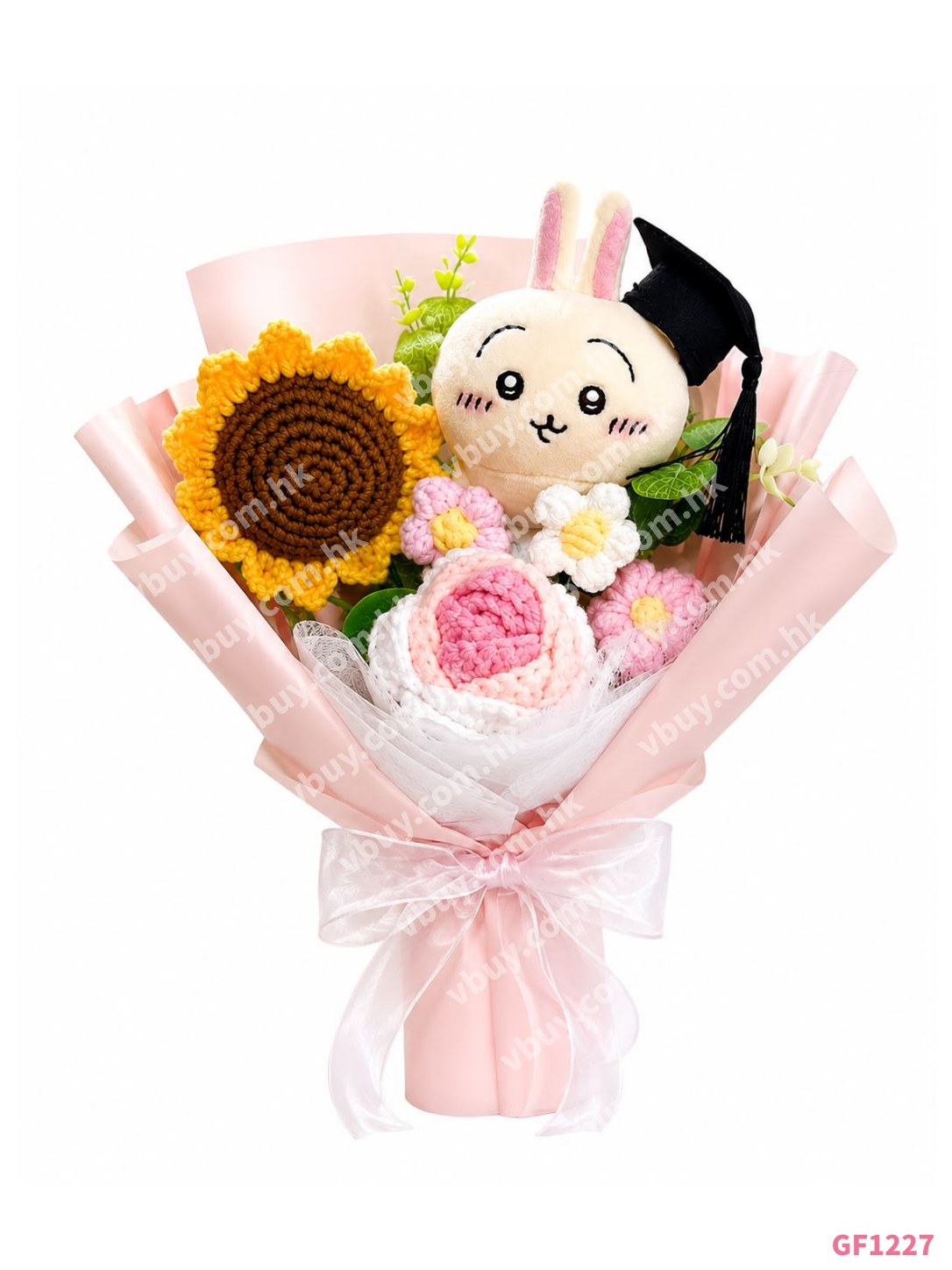正版日版Chiikawa Usagi 畢業公仔花束 兔兔花束 Graduation Bouquet 香港 Vbuy