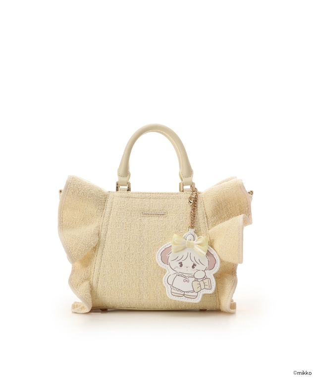 🎀【預訂】Lil ala mode×SAMANTHAVEGA 荷葉邊手提包 - Souffle