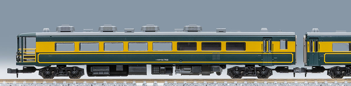 JR 14-700系列客車沙龍車14系Salon car Naniwa set N比例