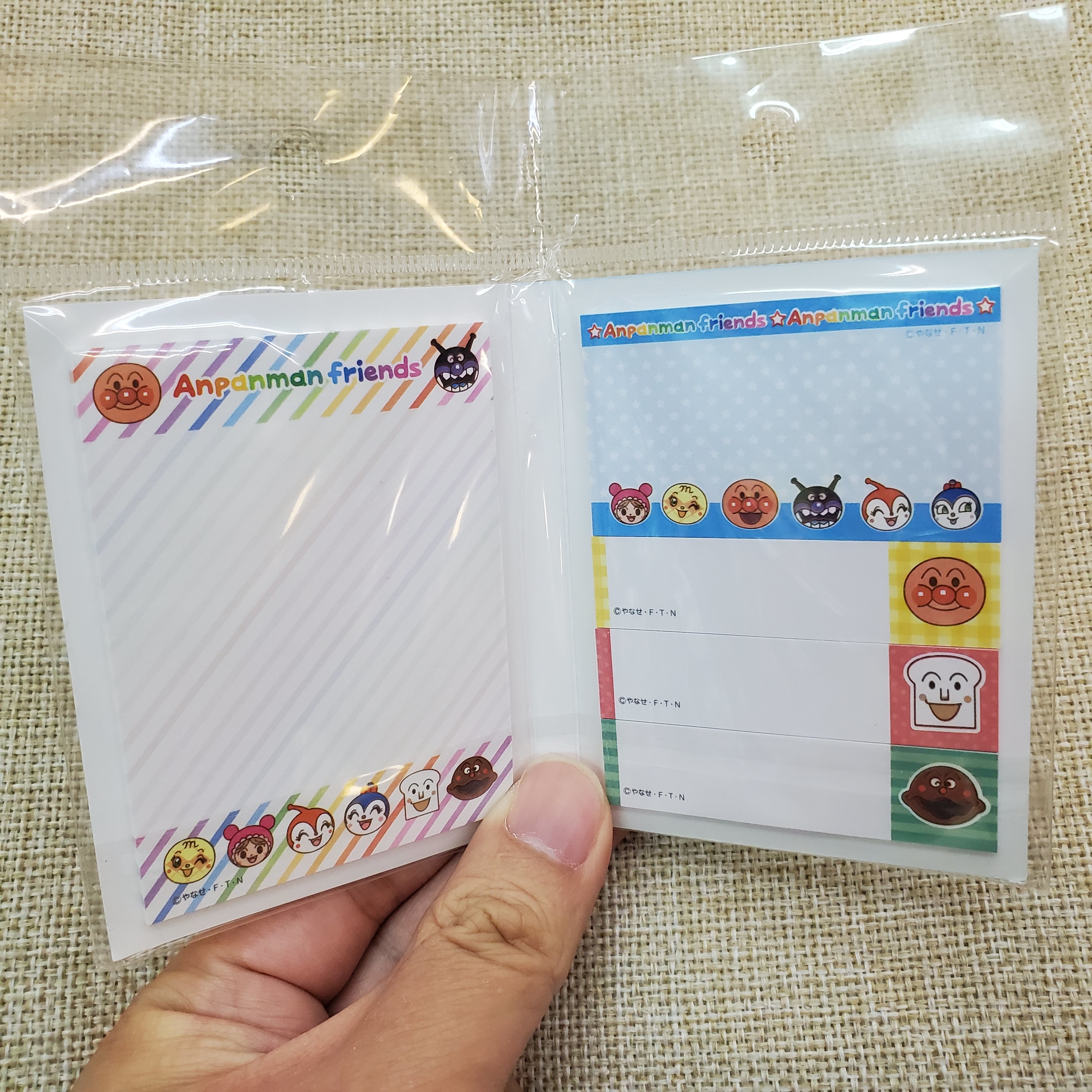 [現貨] [日本直送] 麵包超人 {MEMO PAD TF118894}