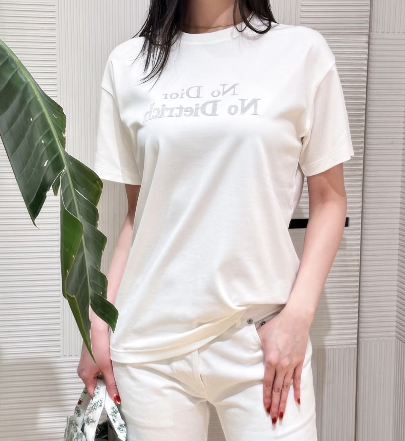 訂貨📮 Dior 26SS 新款 刺繡logo Tee Size XS/S/M