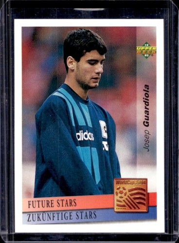 1993 Upper Deck World Cup Preview English/German Josep Guardiola #147 Spain w寄賣