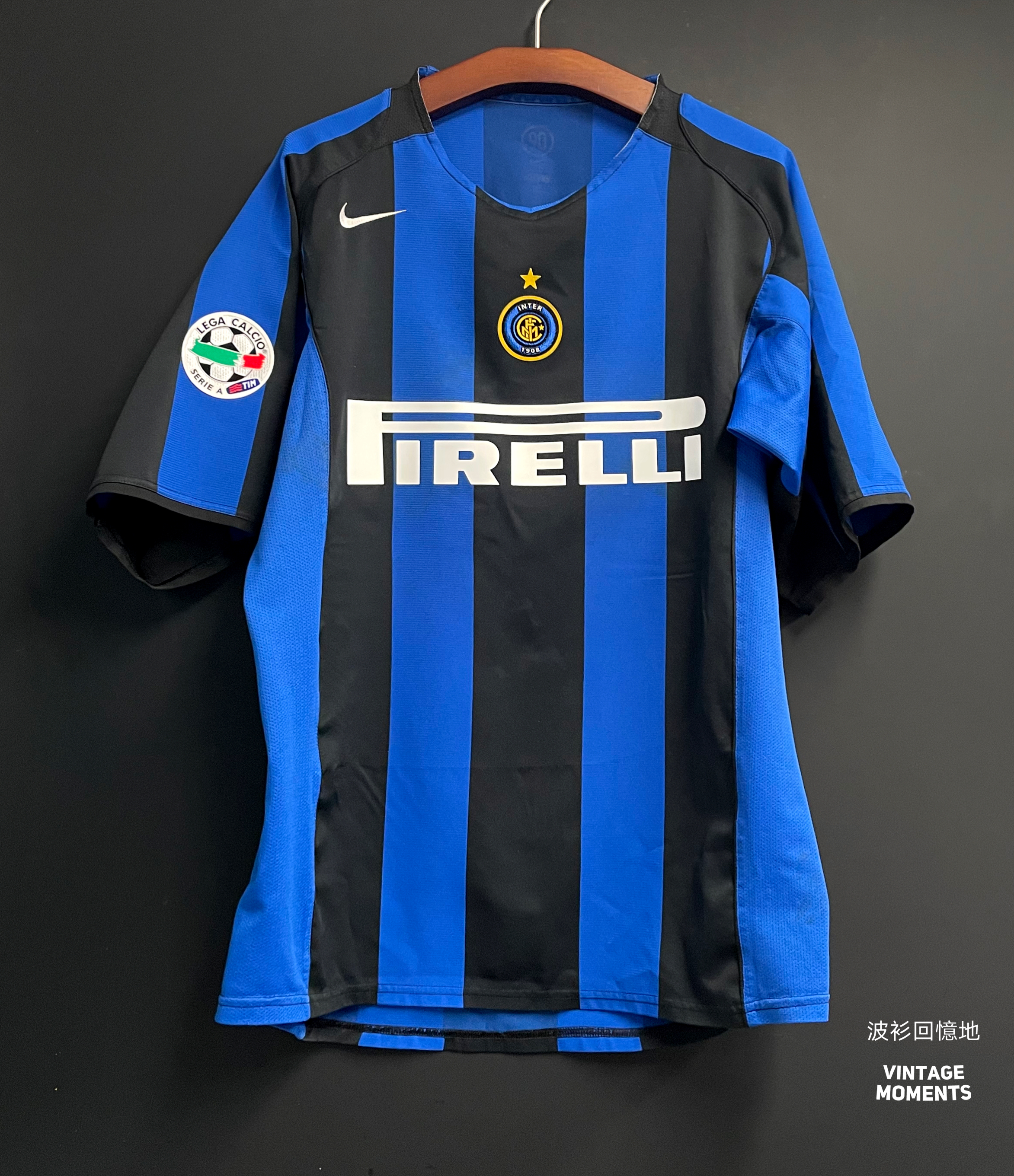 國米04/05主場 阿祖安奴 INTER MILAN HOME ADRIANO 