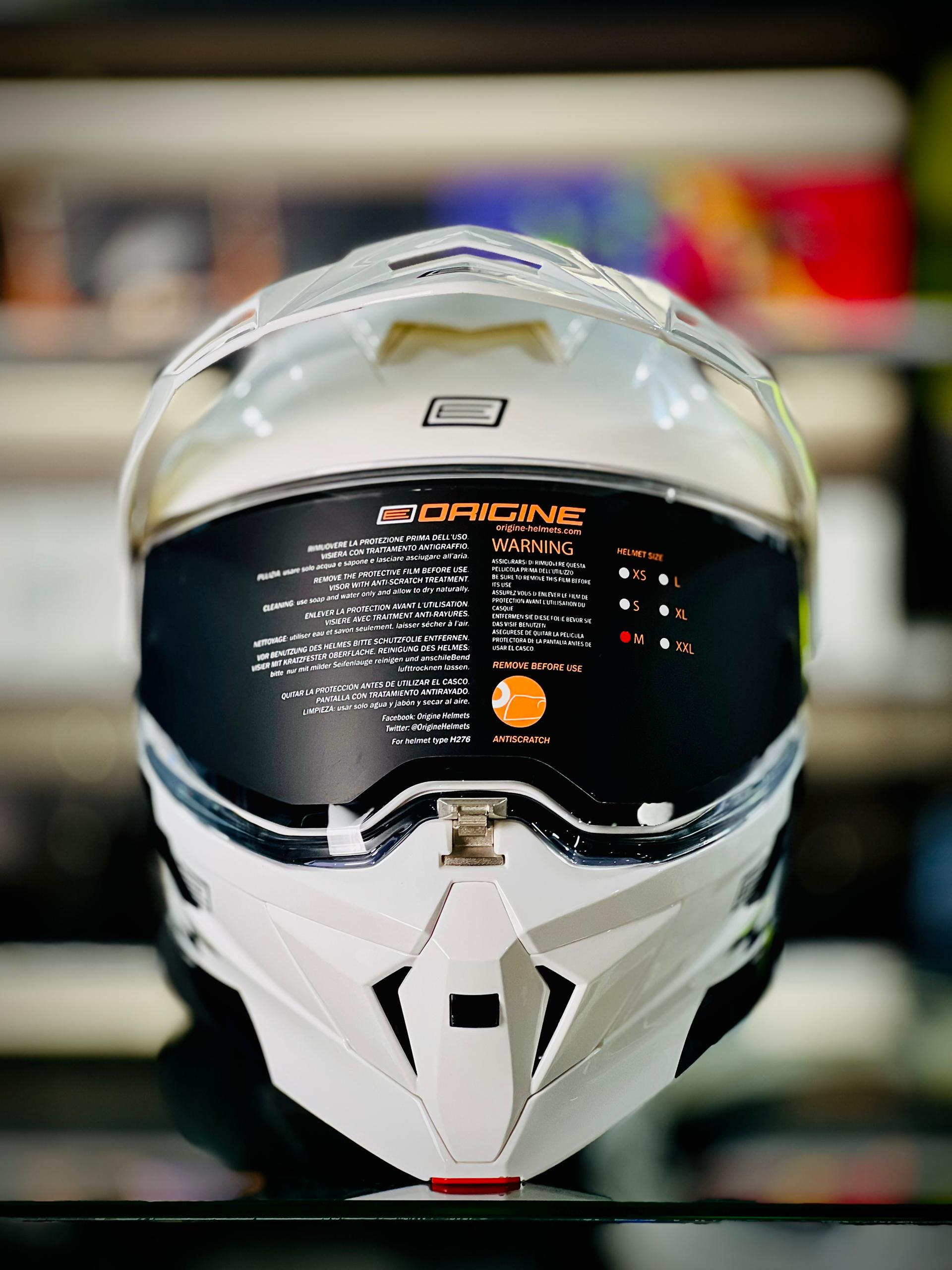 ORIGINE ADVENTURE CYBORG Helmet | Flip Up Touring Helmet | Stylish & Comfortable | ECE 22.06