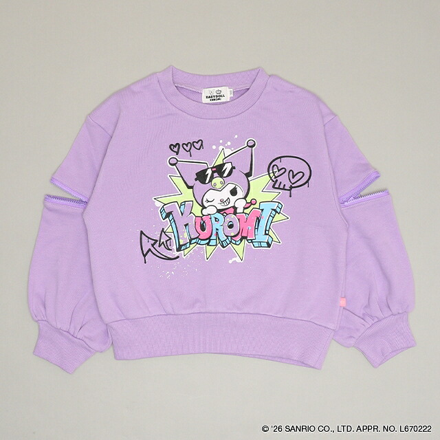 🆕【⭐訂購⭐】🇯🇵日本直送 🌀#Sanrio 袖口拉鍊衛衣 [2款選] 🌀 [PLJA-0222] [261121]
