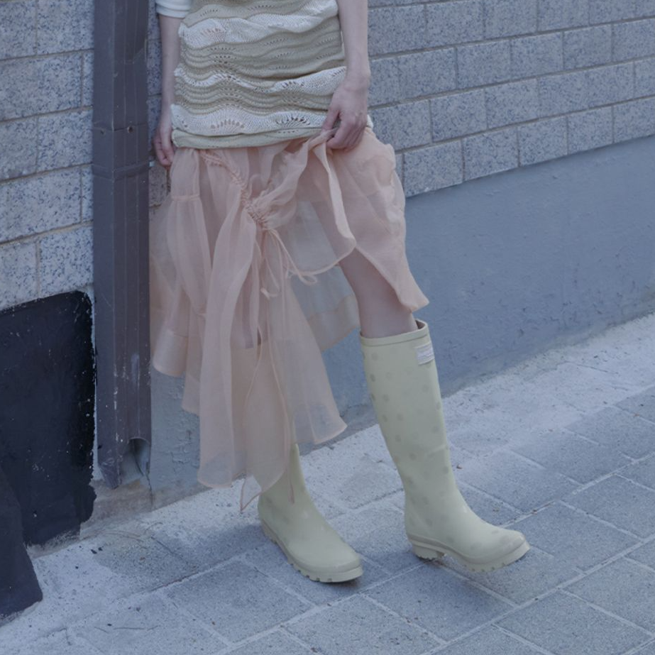 [Rockfish Weatherwear] ORIGINAL RAIN BOOTS LONG(DOT) (3種)