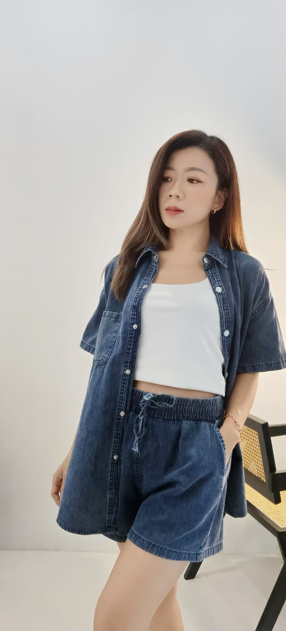 33065 CASUAL DENIM SET 