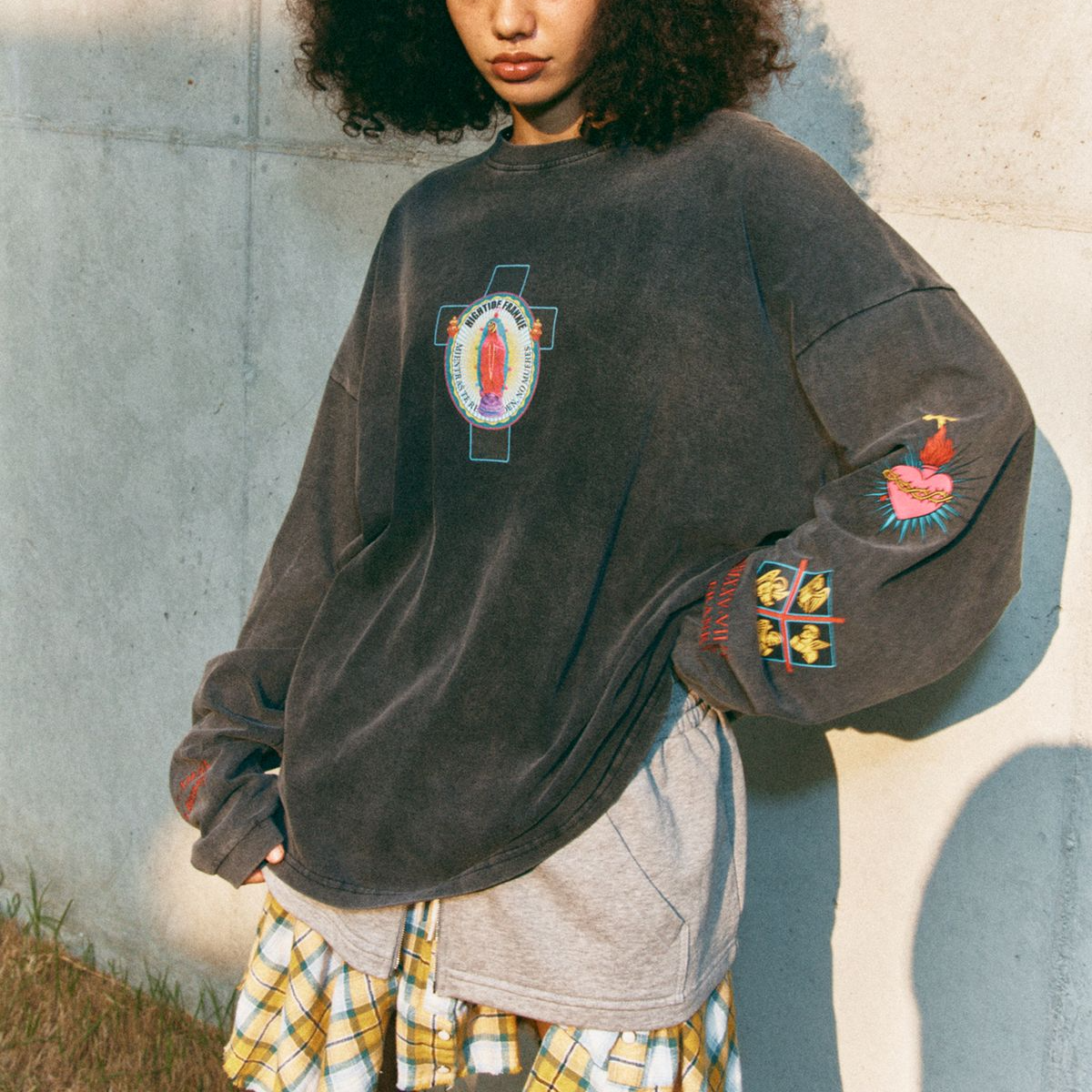 [HIGHTIDE FRANKIE] Nosso bebe amado Long Sleeve Tee (2種)