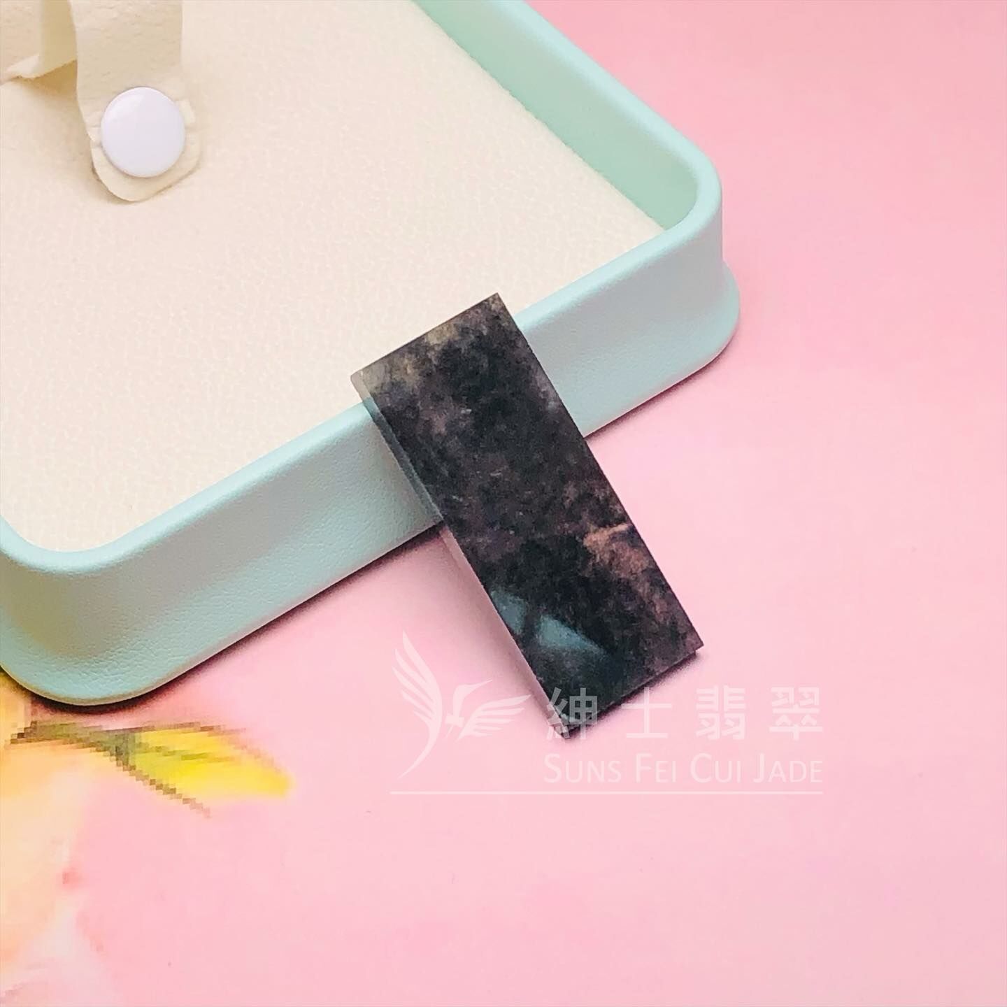 玻璃烏雞無事牌 - 1