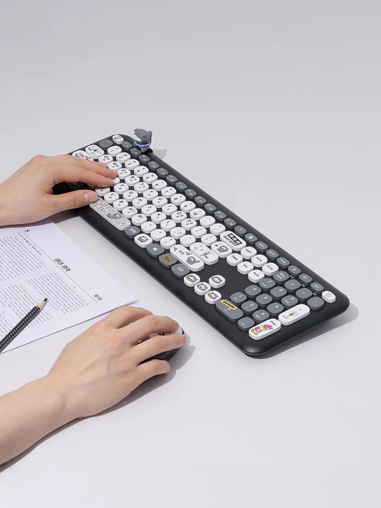 📦訂購 韓國代購 ZO&FRIENDS ZOA MULTI-PAIRING KEYBOARD 灰貓多設備配對鍵盤