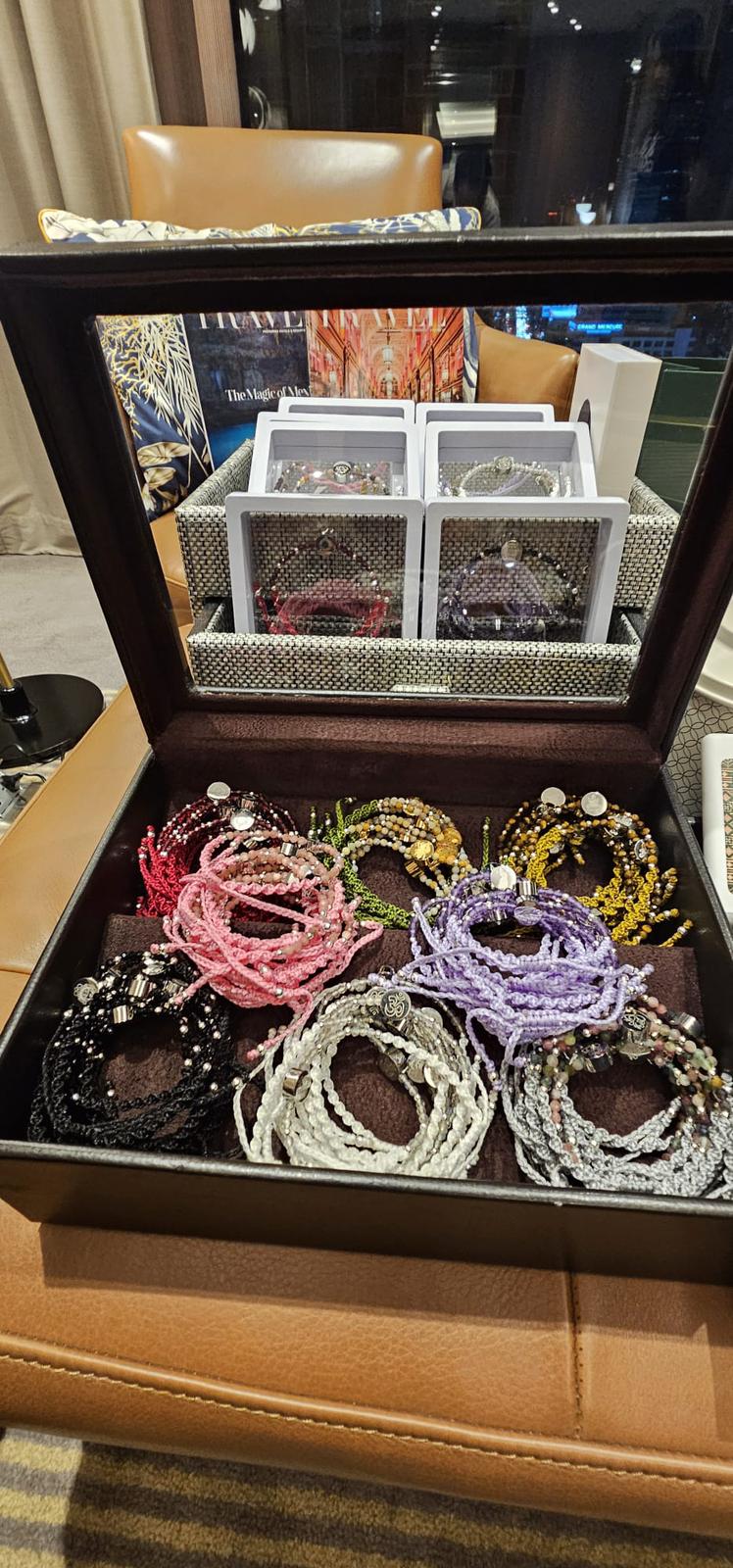 0301 🇹🇭泰國直送🇹🇭 泰國百萬富翁金箔廟八大願力開運手繩 共有八個款 4月頭