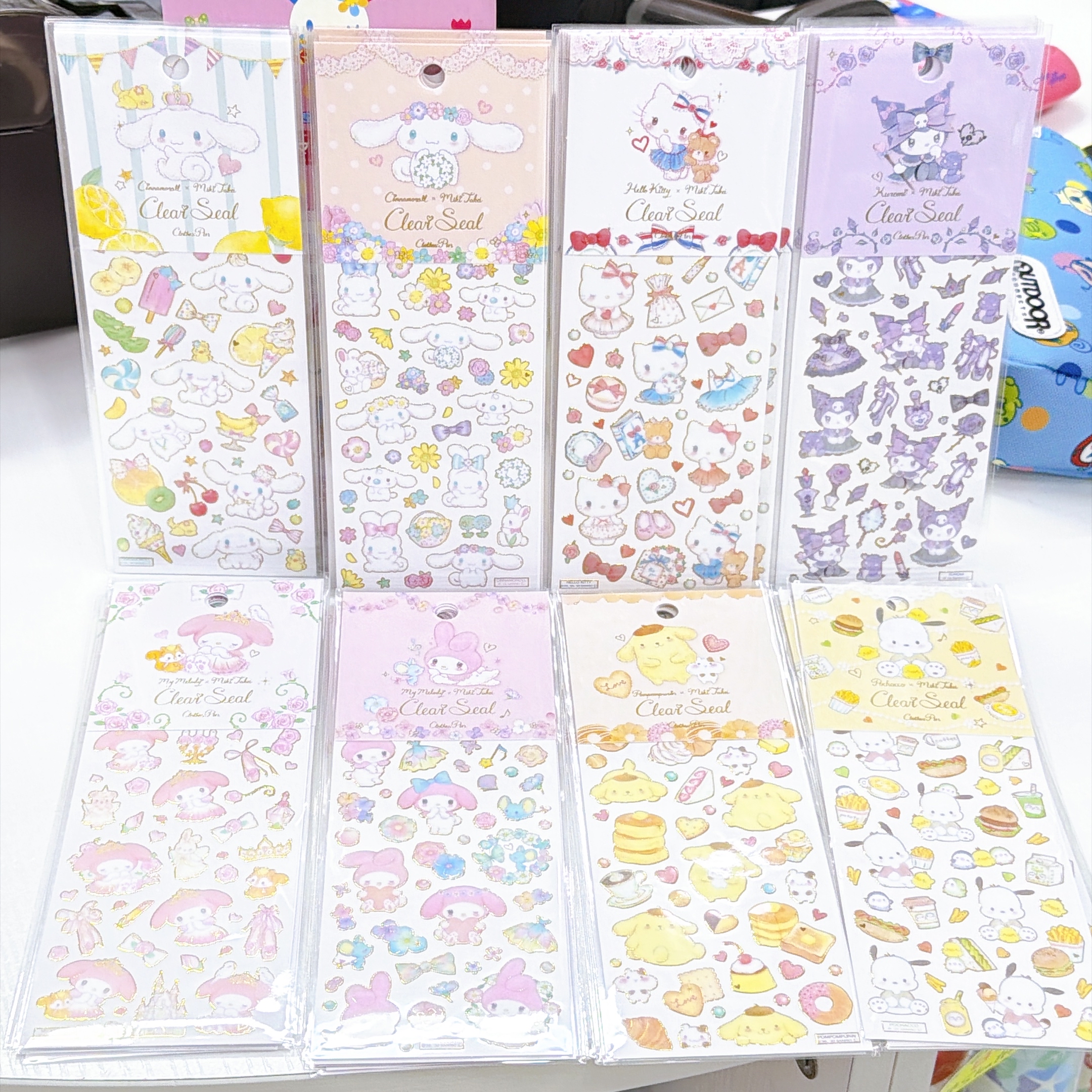 日本直送Sanrio新款花花貼紙