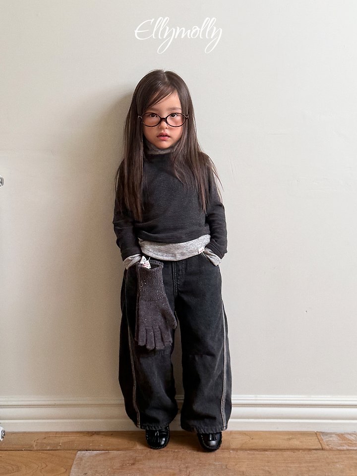 Ellymolly | Fleece-Lined Denim Pants