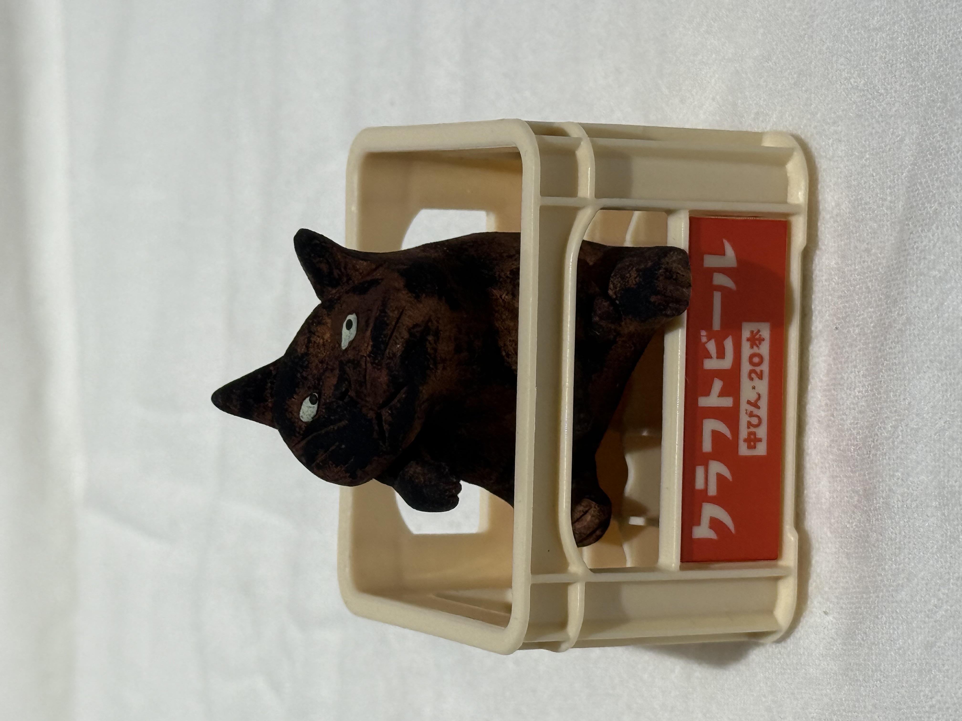 半澤淳子 啤酒箱 貓咪 貓貓 擺件