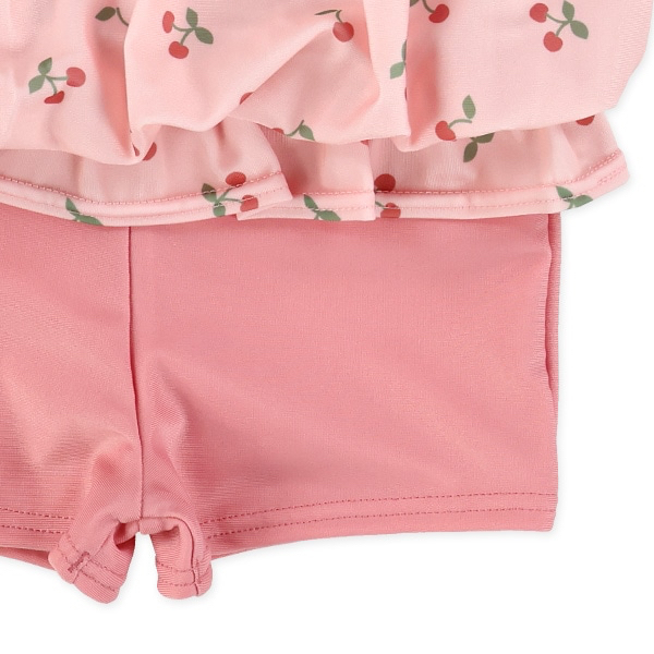 🇯🇵預訂 日本直送🇯🇵兩色吊帶櫻桃印花連身泳衣