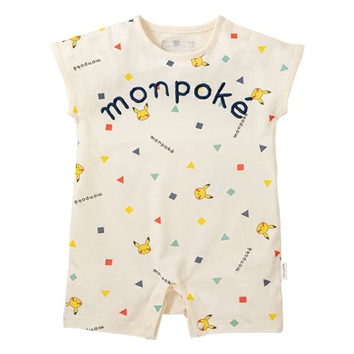 Monpoke 嬰兒比卡超短袖衣 one size 70-80cm