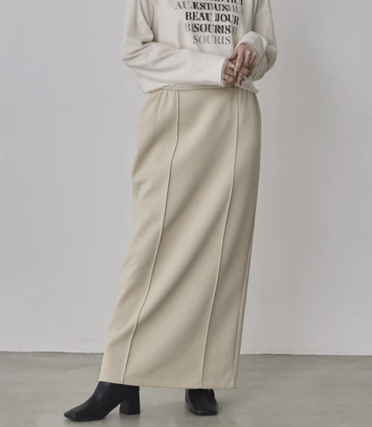 優雅細褶長裙 - 2026 流行穿搭  優雅長裙 春夏時尚穿搭 柔軟舒適 成人休閒 日常穿搭 易於配搭 日本直送   #JP-I-260015