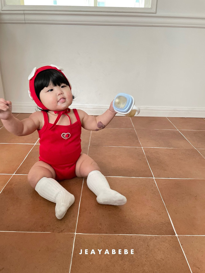 🇰🇷JeayaBebe泳衣+帽