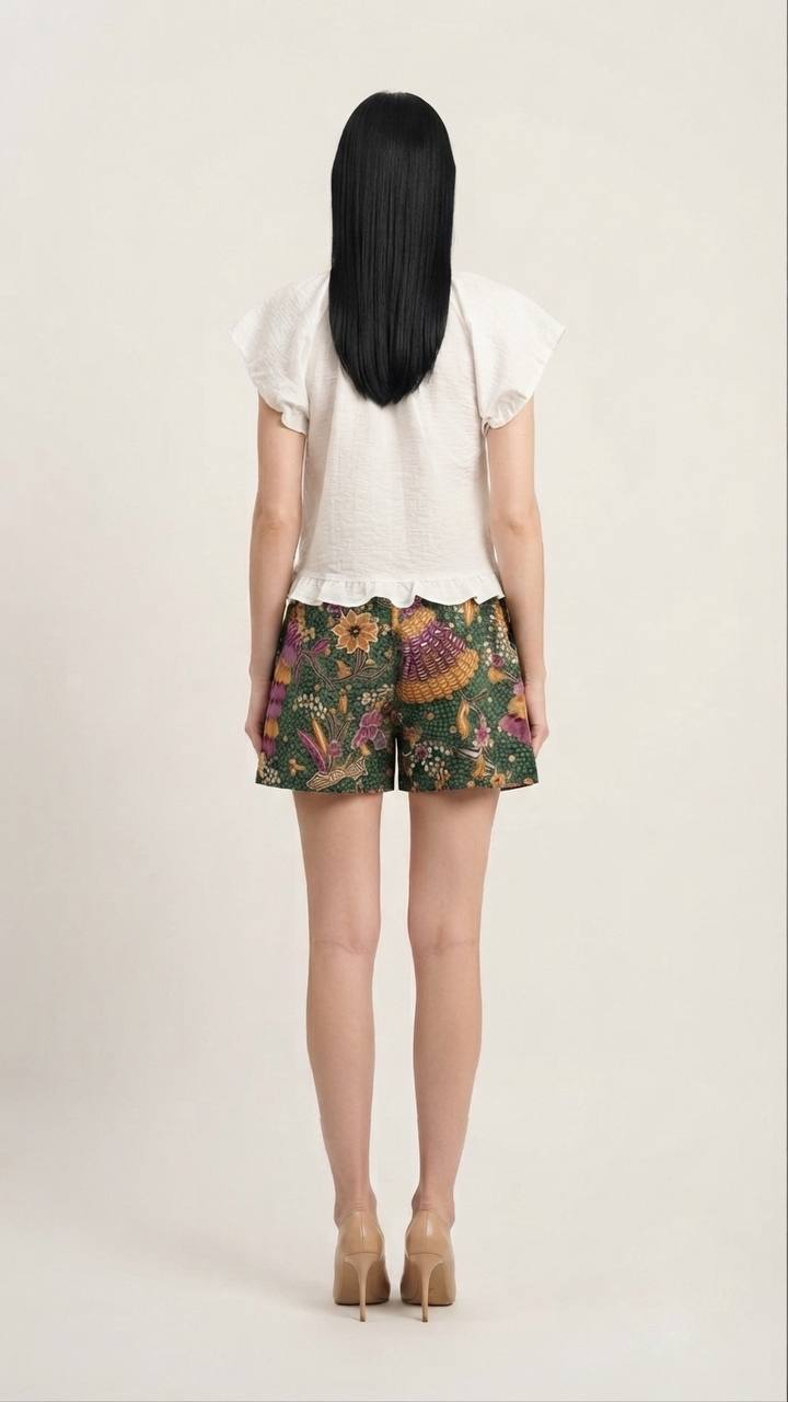 T2678 - Mekar Senja Batik Short 