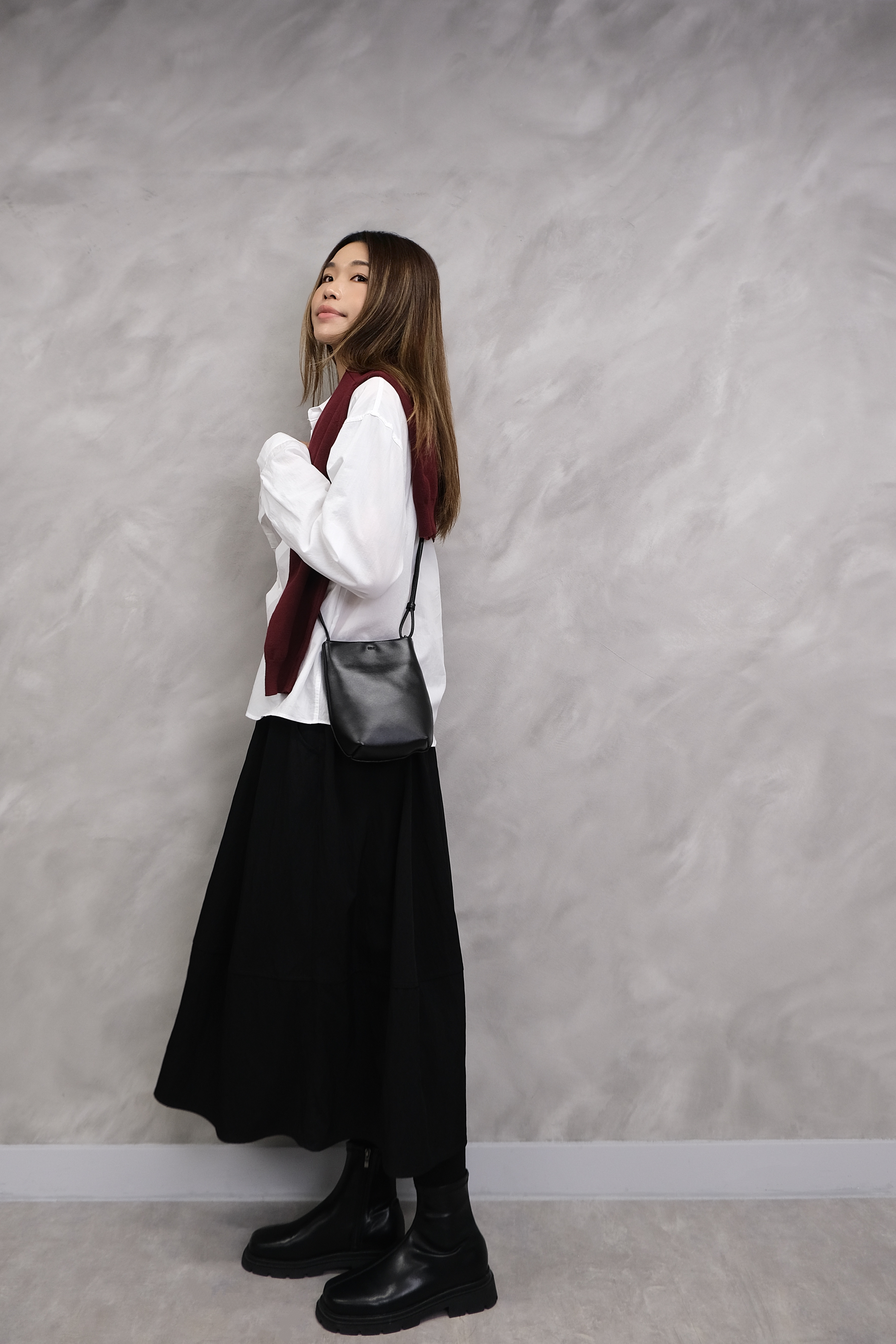 The Noir Flow Skirt #sk50