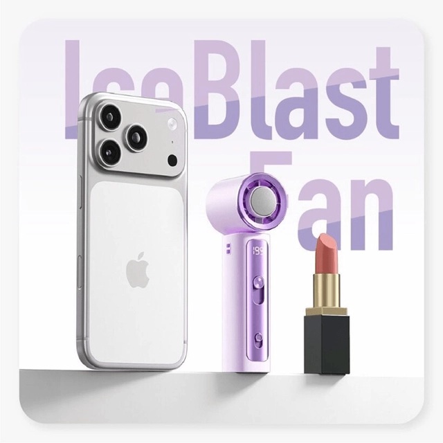 ARGOIceBlast Fan3合1手持冰敷高速風扇