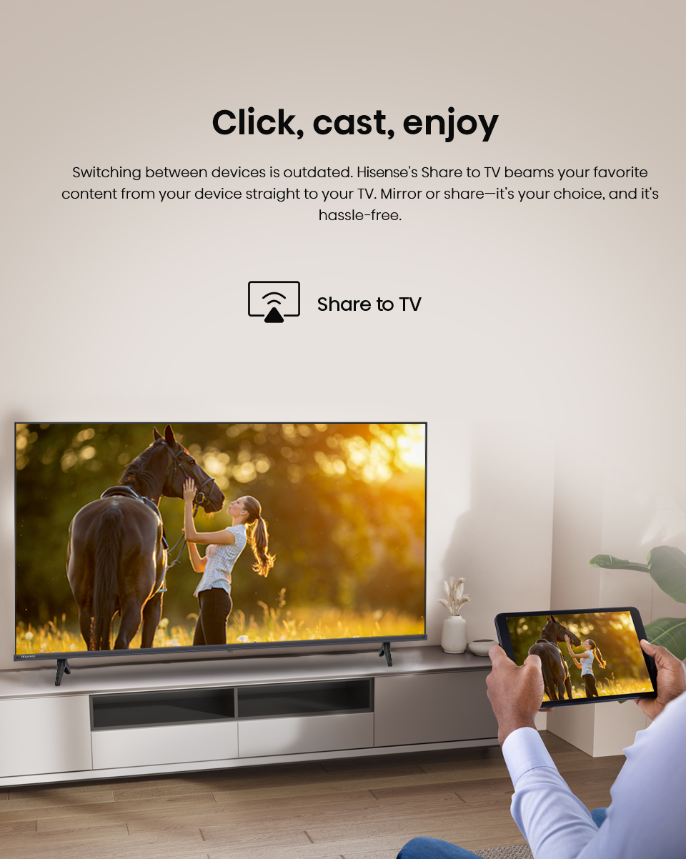 Hisense 50-Inch A4Q Series Full HD VIDAA Smart TV (50A4Q)