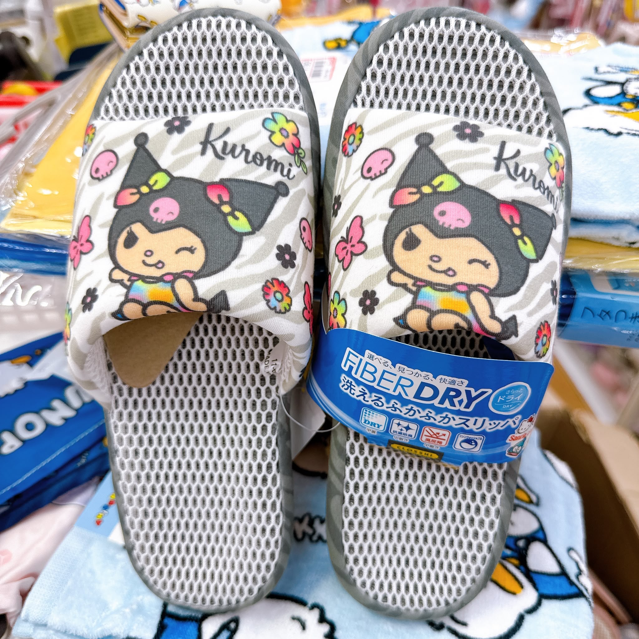 獨家發售！日本直送Sanrio 超級透氣拖鞋 膠底可以入洗手間