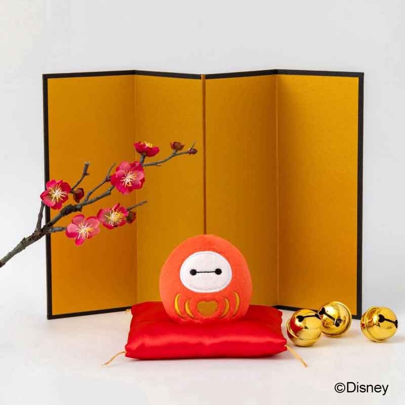 [現貨] [日本直送] BAYMAX 達摩毛公仔 約全長8cm {TF2605042}