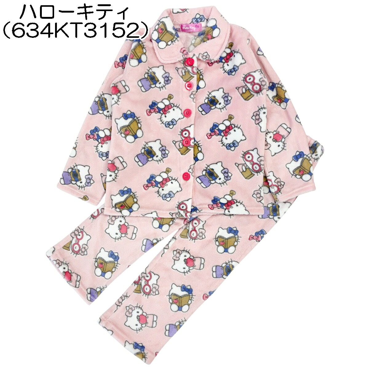 🆕【⭐訂購⭐】🇯🇵日本直送 🌀#Sanrio 前開襟鈕扣家居服套裝 [5款選] 🌀 [PLJA-0220] [261123]