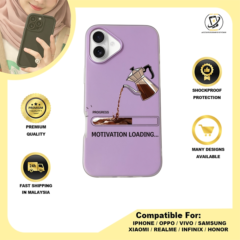 JELLY CASE PHONE FOR IPHONE - DESIGN COFFEE A