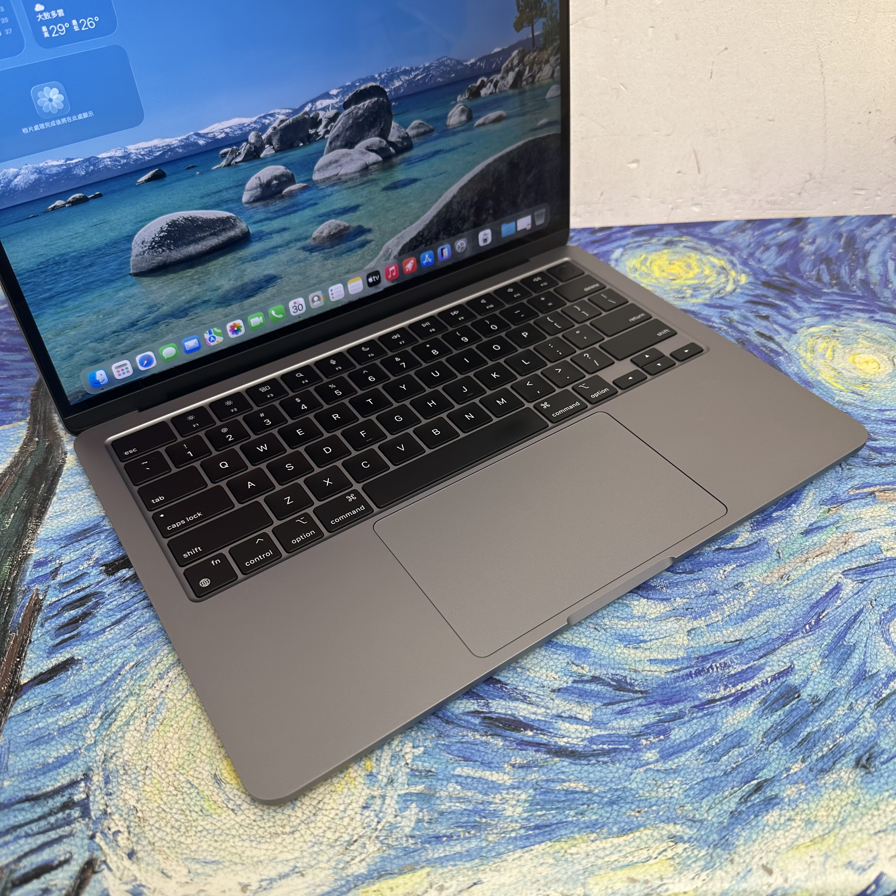 #5993 APPLE  MacBook Air M3 2023 M3 CPU/8GB Ram/256GB SSD/8核心GPU/Liquid Retina Mon/13吋/太空灰色/Gaming Laptop / Notebook / 文書機 /