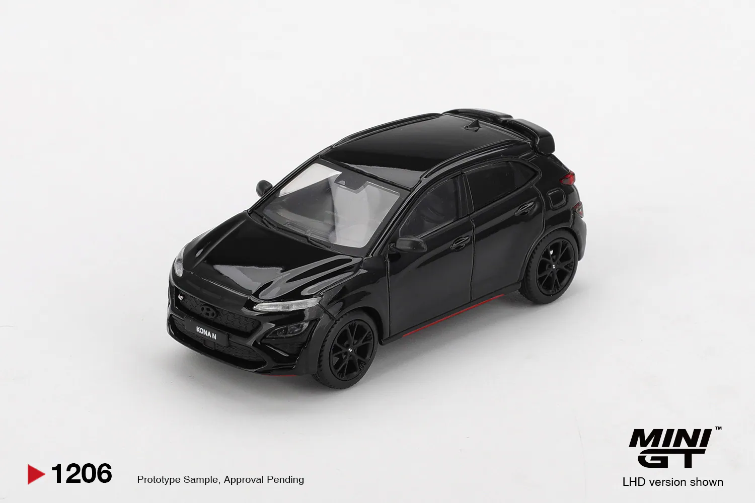 【現貨】MINI GT 1206 Hyundai KONA N Phantom Black | MINIGT 1206 盒裝