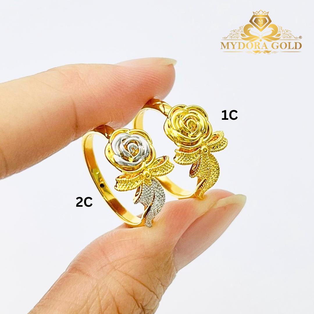 MYDORA Cincin Rosie Ribbon (5G) l EMAS 916/22K