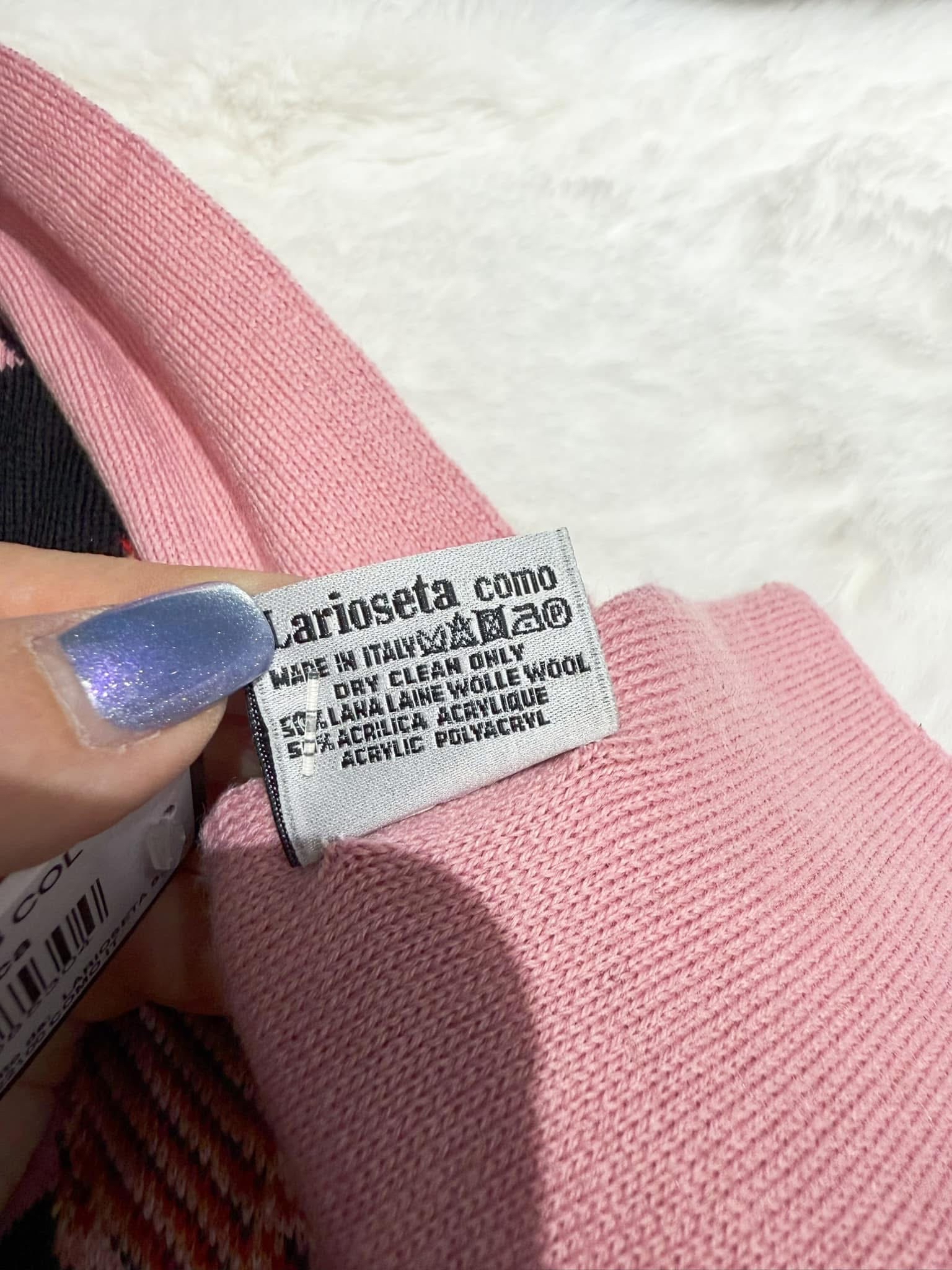 Mischief scarf bear/30673/pink