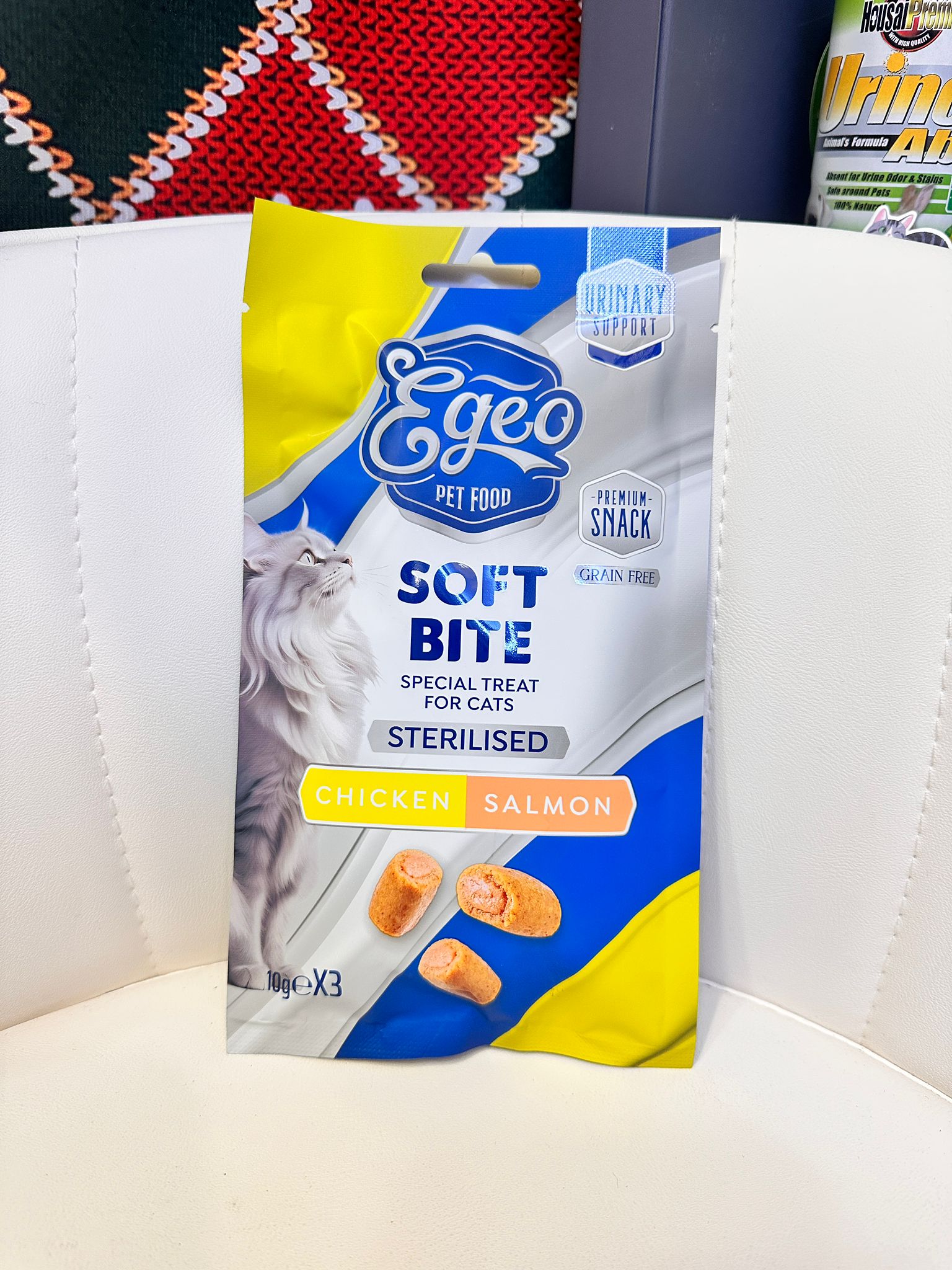 (現貨即取)Egeo EG 夾心肉醬軟粒貓小食(雞肉三文魚/雞肉吞拿魚/雞肉芝士) 10g x 3