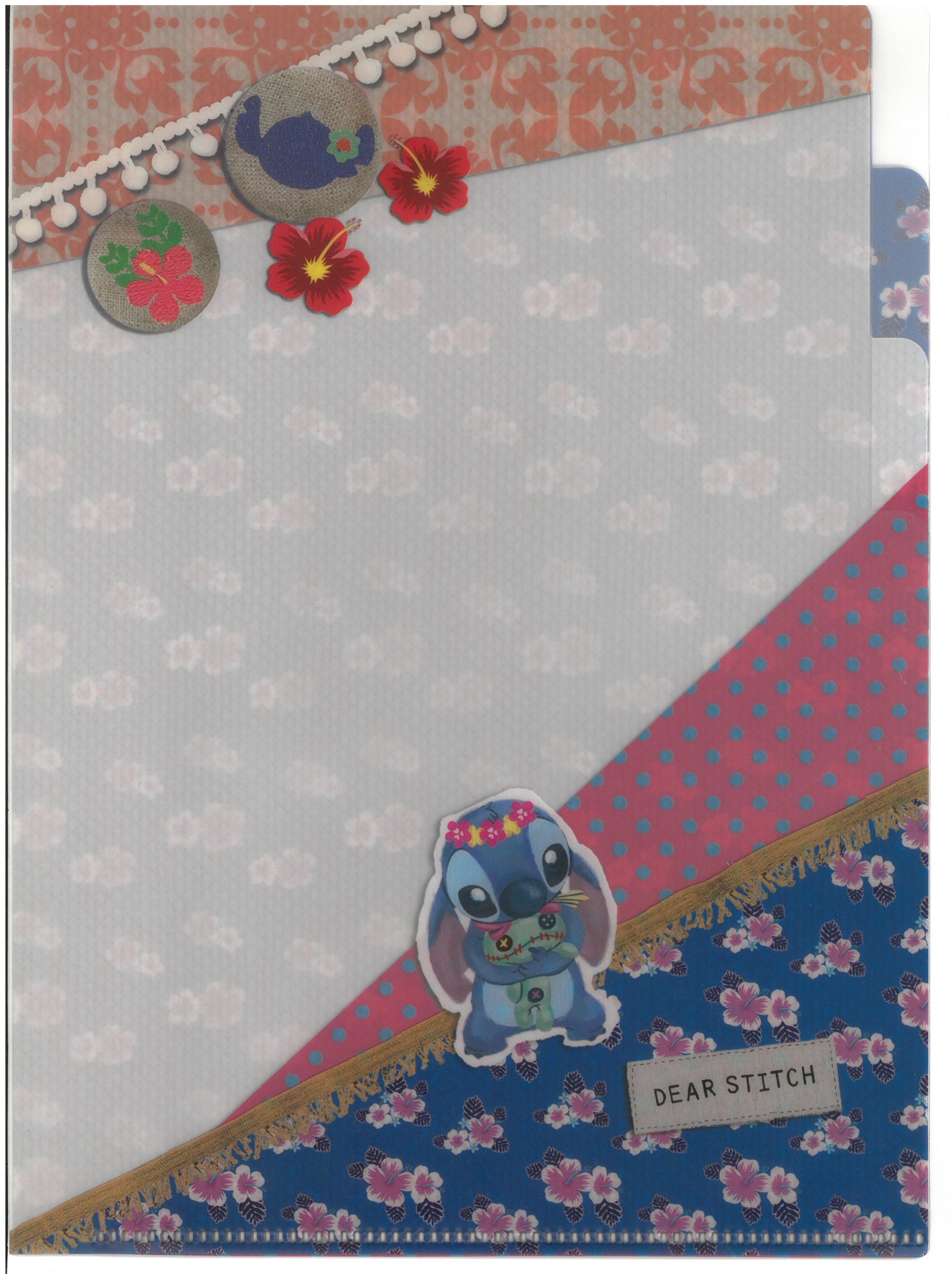 Stitch A5 3分頁文件夾 (S2148803/1)