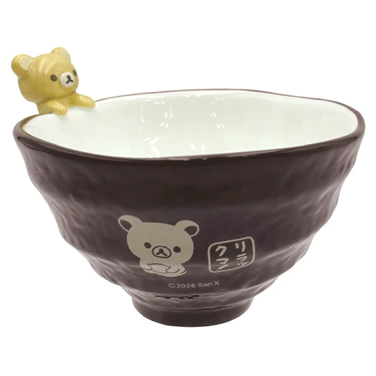 RK 日版 鬆弛熊 立體公仔日式飯碗（2款）