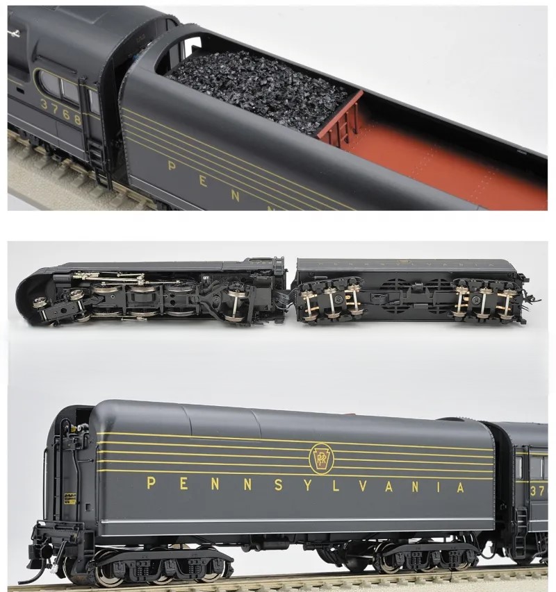BROADWAY LIMITED PRR K4s Streamlined Steam DCC Sound and Smoke